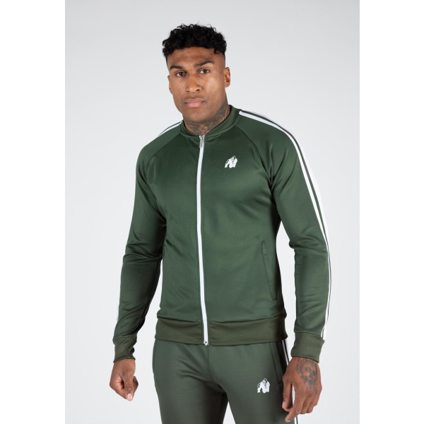 Gorilla Wear Jacket de pista Riverside - Verde - S