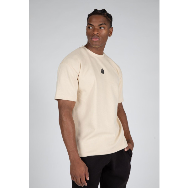 Gorilla Wear Dayton T-Shirt – Beige – 2XL