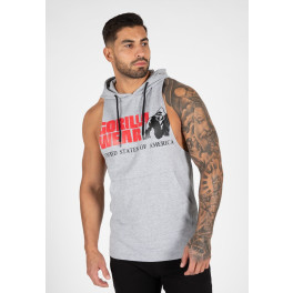 Gorilla Wear Tapa del tanque con capucha Rogers - Melange gris - 2xl