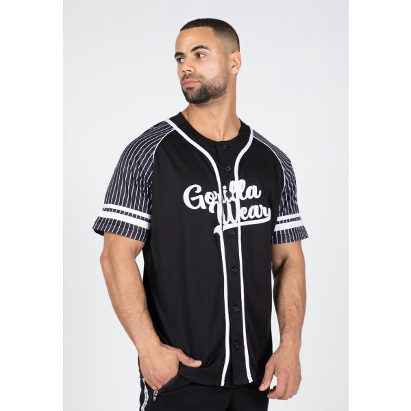Camisa de beisebol Gorilla Wear 82 - preta - M