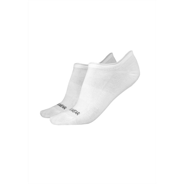 Gorilla Wear Ankle Socks 2 Pack - White - EU 43-46