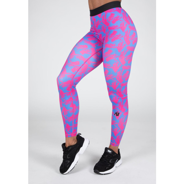 Gorilla Wear Leggings de Colby - Azul/Pink - M