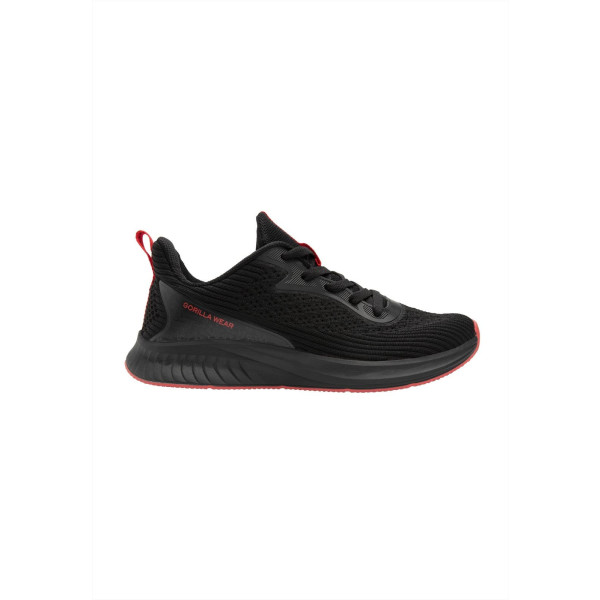 Chaussures d'entraînement Gorilla Wear Milton - Noir/Rouge - EU 40