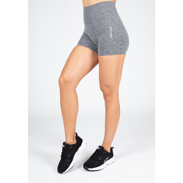 Gorilla Wear Pantalones cortos sin costuras de quincy - gris melange - s/m