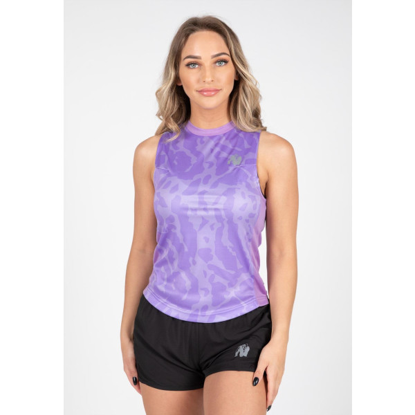 Gorilla Wear Tiga de tanques Raleigh - lila - xs