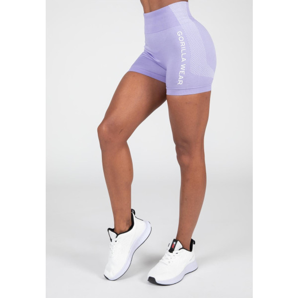 Gorilla Wear Selah shorts sin costuras - lila - l/xl