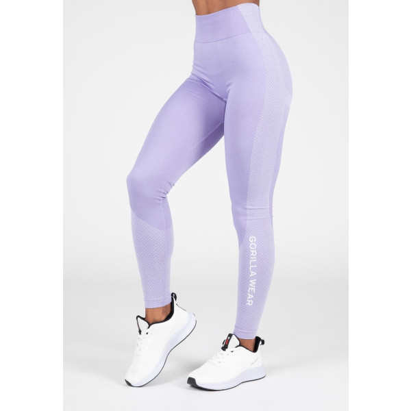 Gorilla Wear Selah Nahtlose Leggings – Flieder – L/XL