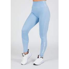 Gorilla Wear Leggings sin costuras de Selah - Azul claro - M/L