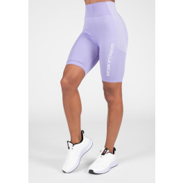 Gorilla Wear Selah sin costuras pantalones cortos de ciclismo - lila - s/m