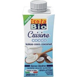 Isolabio Crème Cuisson Coco Bio 200 Ml