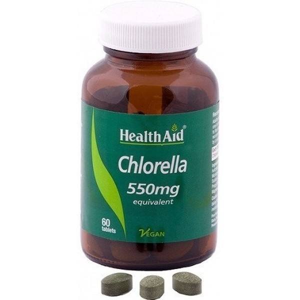 Health Aid Chlorelle 550 Mg 60 Comp