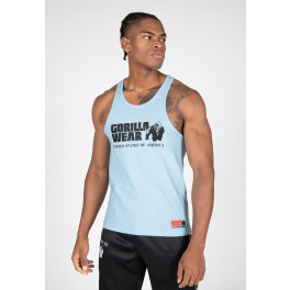 Gorilla Wear Capacitación de tanque clásico - azul claro - 3xl