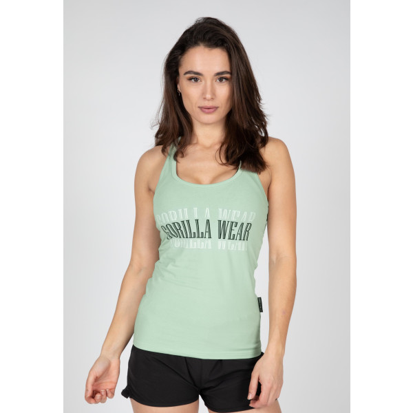 Gorilla Wear Tiga de tanques de Verona - Verde - L