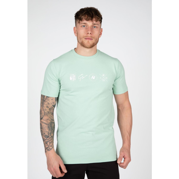 Gorilla Wear Swanton T-Shirt – Grün – XL