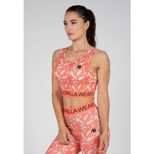 Gorilla Wear Top de cultivo de Osseo - Pink - XS