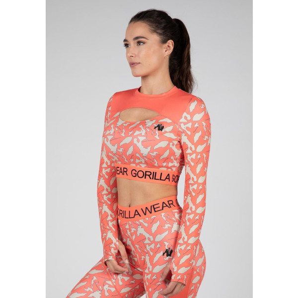 Gorilla Wear Osseo manga larga - rosa - xs