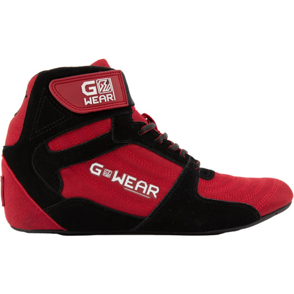 Gorilla Wear Gwear Pro High Tops - Red/Black - EU 42