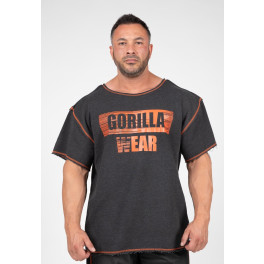 Gorilla Wear Top de entrenamiento Wallace - Gris/Orange - S/M