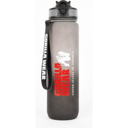 Gorilla Wear Botella de agua de gradiente 1000ml - Negro/gris - Talla única
