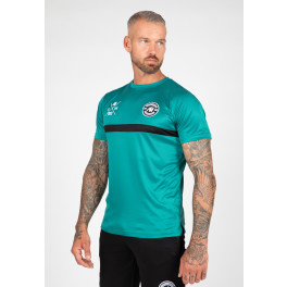 Gorilla Wear Camiseta de Vernon - verde azulado - l