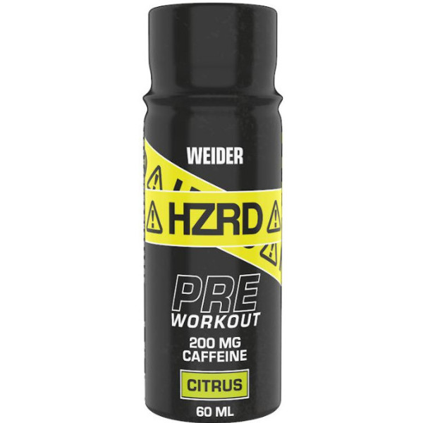 Weider Pré-entraînement Hzrd 1 Shot X 60 Ml