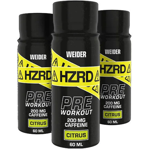 Weider Pre-entreno Hzrd 12 Shots X 60 Ml