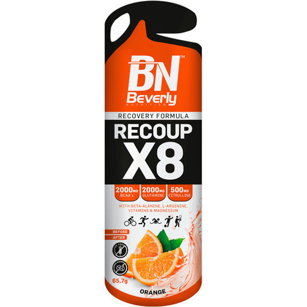 Beverly Nutrition Recoup X8 Récupération Musculaire 12 Gels X 67.5 Gr