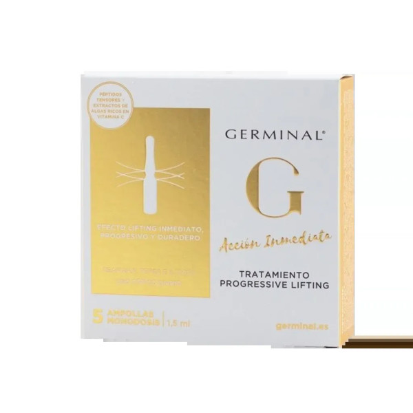 Germinal Acción Inmediata Progressive Lifting Ampollas 5 X 15 Ml Mujer