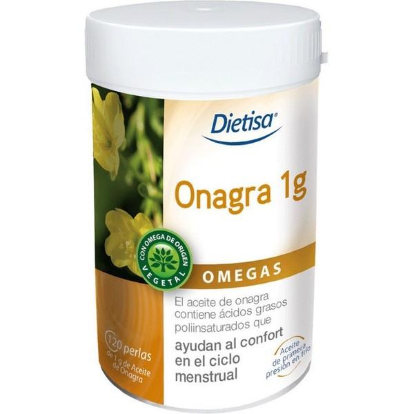 Dietisa Oméga 6 - Onagre 1 120 Perles