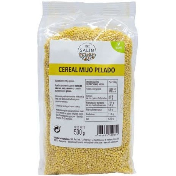 Grano Di Miglio Pelato Intsalim 500 Gr