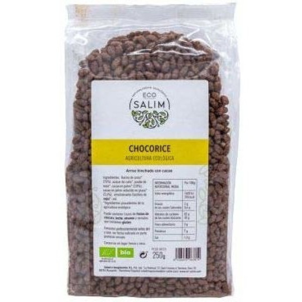 Eco Salim Puffed Rice with Organic Chocolate 250 Gr
