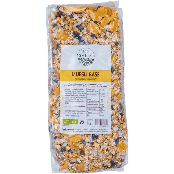 Eco Salim Muesli Eco Basis Zonder Suiker 1 Kg