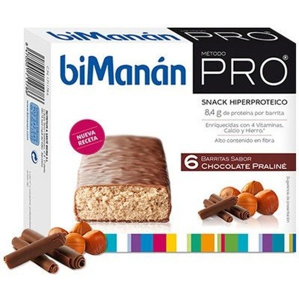 Bimanan Bmn Probarritas De Chocolate Praline 6 Barritas