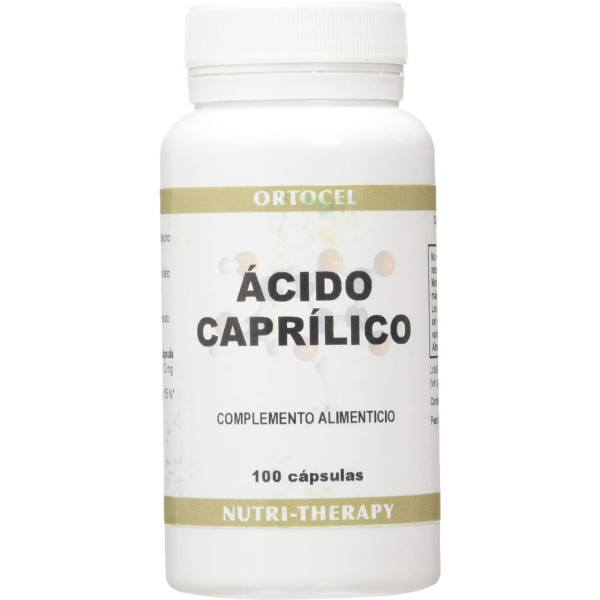 Ortocel Nutri Therapy Acido Caprilico 600 Mg 100 Caps