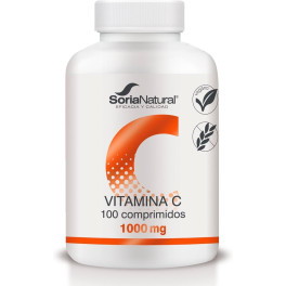 Soria Natural Vitamina C de liberação sustentada 100 cápsulas