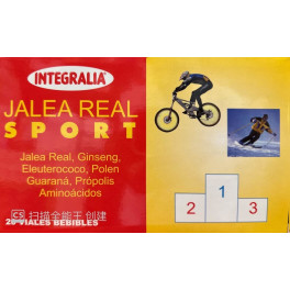 Integralia Geleia Real Sport 20 Ampolas