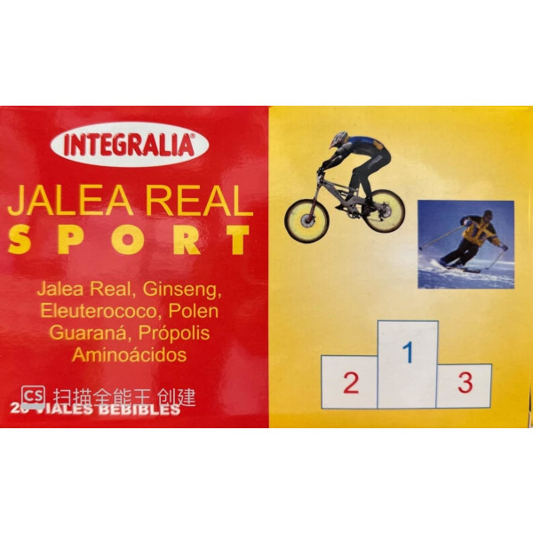 Integralia Geleia Real Sport 20 Ampolas