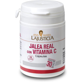 Ana Maria Lajusticia Geléia Real Com Vitamina C 60 Cápsulas