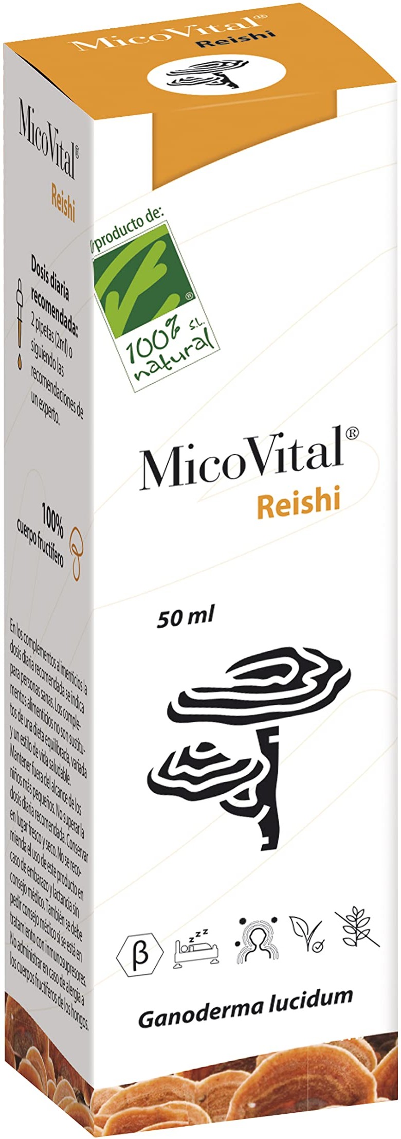 100 % NatÃ¼Rliches Micovital Reishi 50 Ml-image