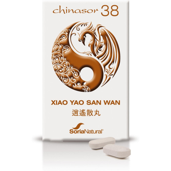 Soria Natural Chinasor 38 Xiao Yao San Wan 30 Caps