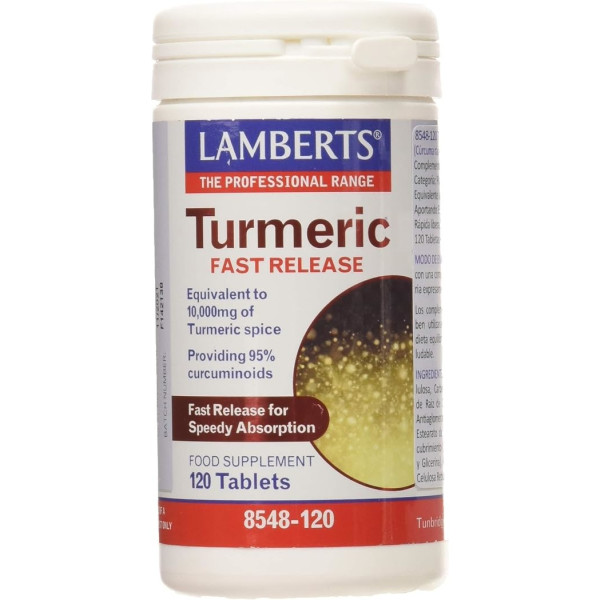 Lamberts Turmeric Quick Release 120 Caps