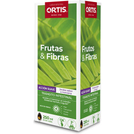 Ortis Fruits & Fibers Soft Action Siroop 250 Ml