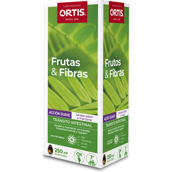 Ortis Frutti & Fibre Sciroppo Azione Morbida 250 Ml