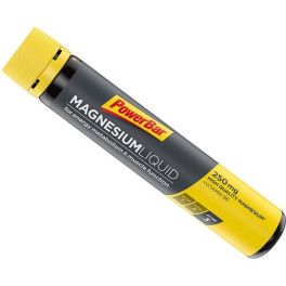 PowerBar Magnesium Liquid 1 ampolla x 25 ml - Sin Gluten - Perfecto para Prevenir los Calambres Musculares Después de tus Entrenamientos más Exigentes - Apto para Veganos
