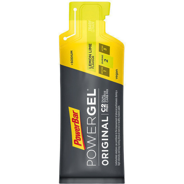 PowerBar Power Gel Original 1 x 41 gr - Caffeine Free - Ideal to Take During Your Workouts - With Concentrated Fruit Juice - Suitable for Vegans