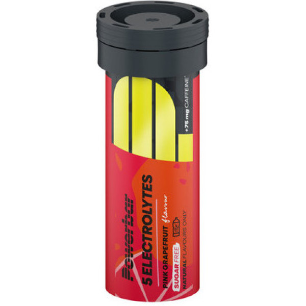 PowerBar 5 Electrolytes con Cafeína 1 tubo x 10 tabletas 