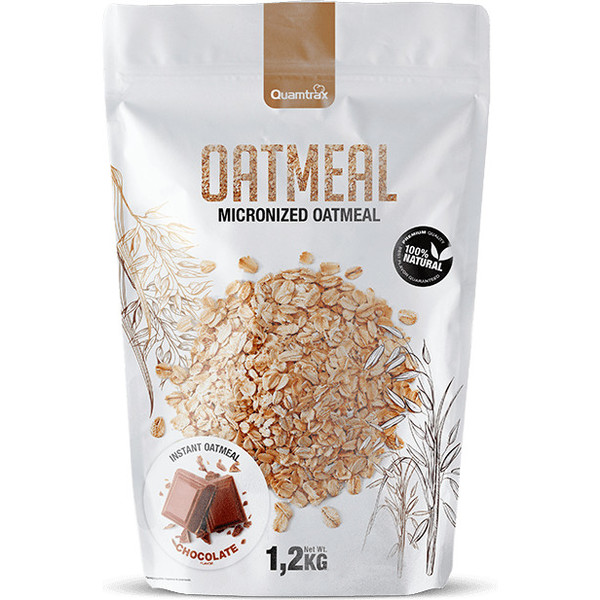Quamtrax Instant Oatmeal - Harina de Avena 1,2 kg