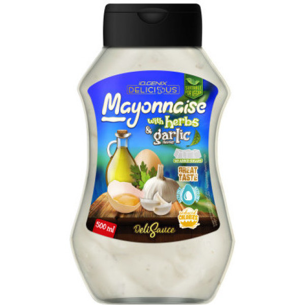 Io.genix Delisauce Mayonnaise mit Kräutern und Knoblauch 500 ml