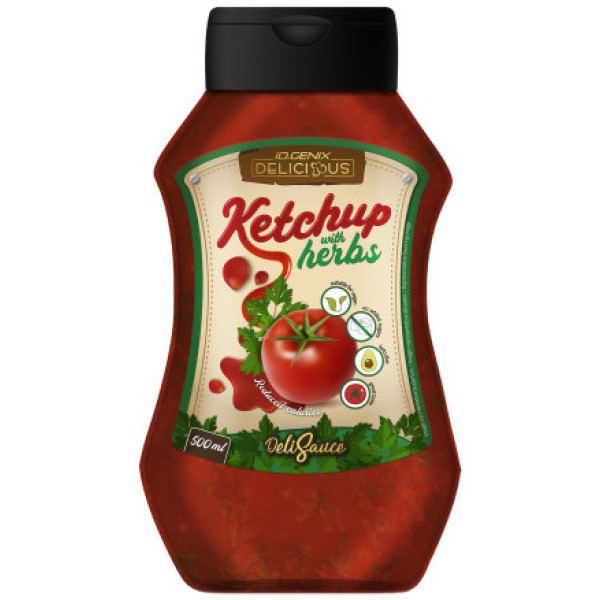 Io.genix Delisauce Ketchup Met Kruiden 500 Ml