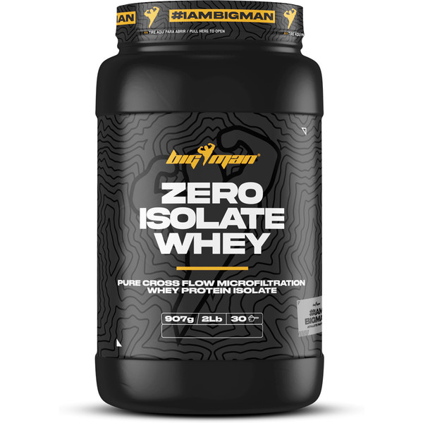 BigMan Zero Whey Protein Isolaat 910 gr (2 Lbs)